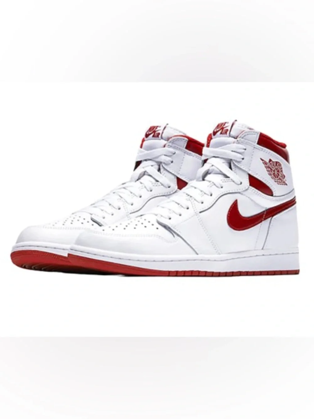 Jordan Air Jordan 1 Retro High OG Metallic Red 6Y = 7.5 Womens Sneakers (2017)